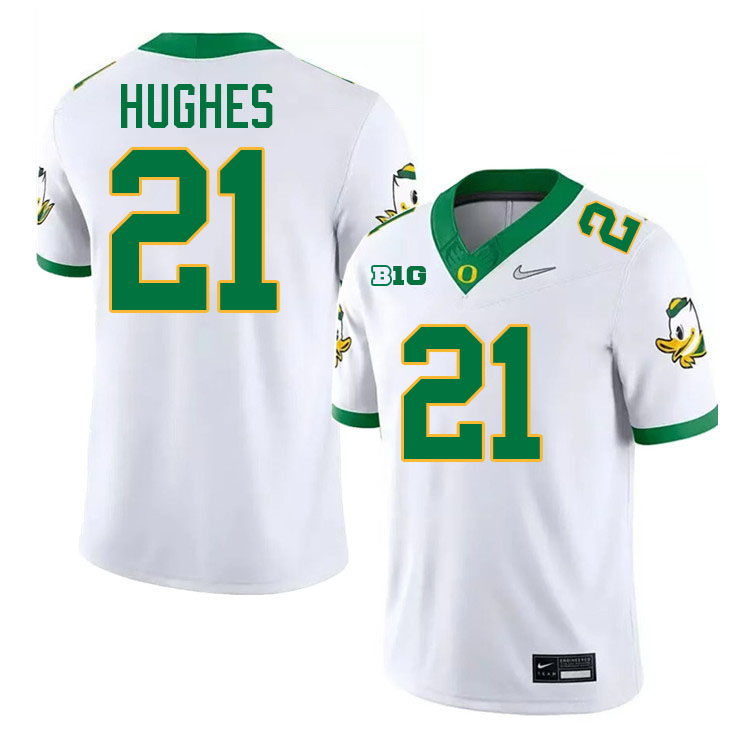 Makhi Hughes Oregon Jersey,Oregon Ducks Football Uniforms,Jerseys Youth-White